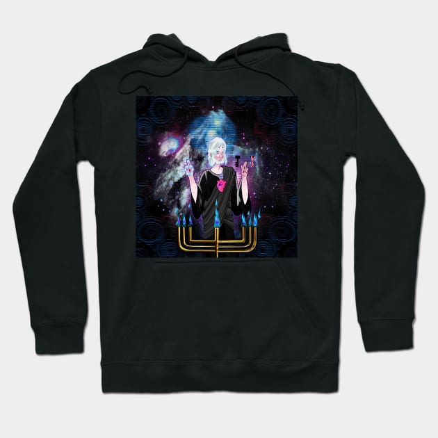 JESUS CHRIST WITH CLOUDS Hoodie by BUNNYDETH